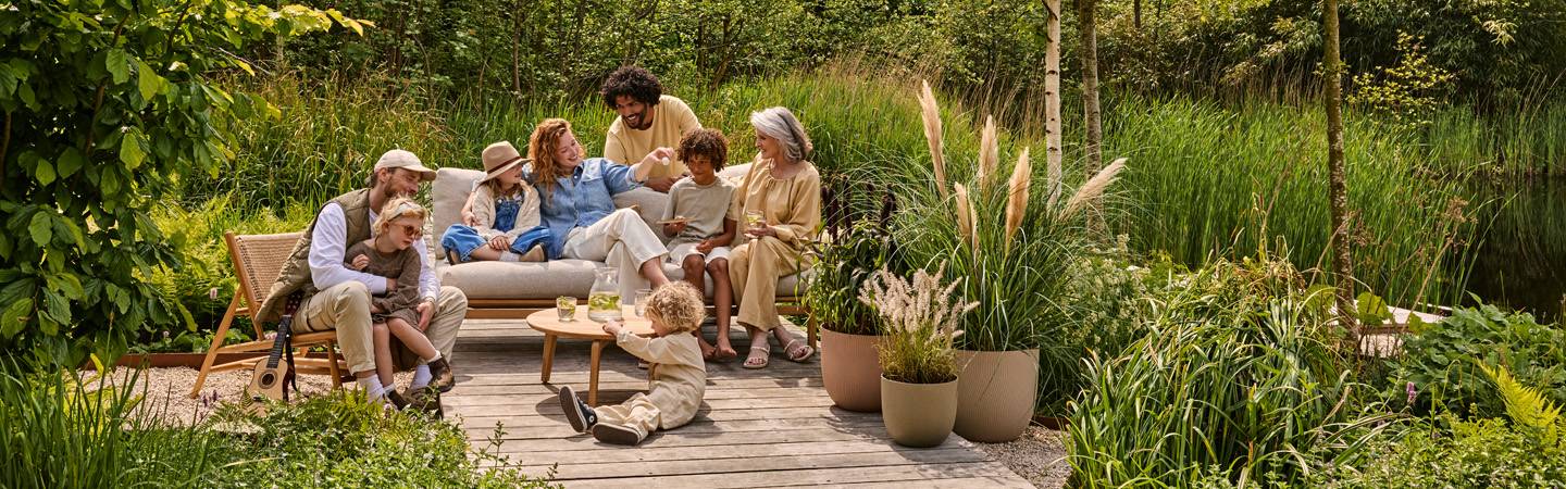 sereh rund 30cm pilzbeige